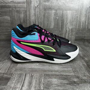 Puma Dagger Men's 10 Black Multicolored Basketball Shoes 311353-01